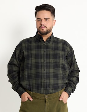 Camisa Casual Dioro De Algodón Manga Larga Para Hombre