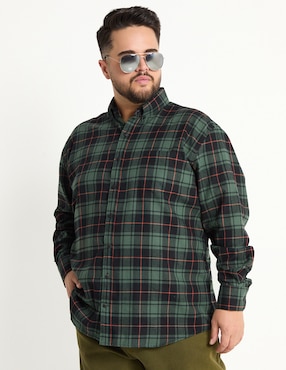 Camisa Casual Dioro De Algodón Manga Larga Para Hombre