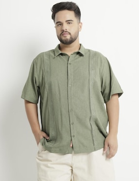 Guayabera Manga Corta Costavana Para Hombre