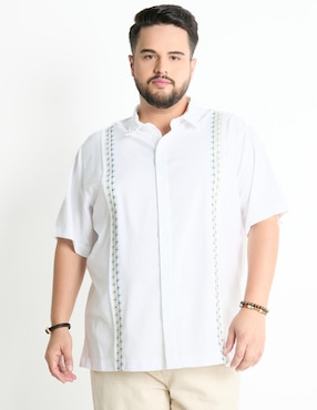 Guayabera Manga Corta Costavana Para Hombre