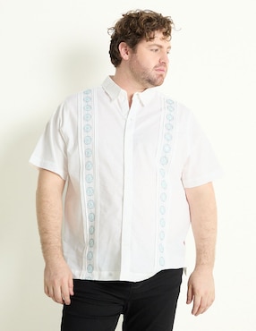 Guayabera Manga Corta Costavana Para Hombre