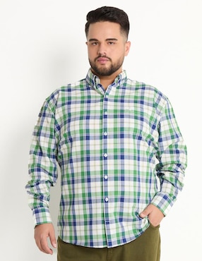 Camisa Casual Dioro De Algodón Manga Larga Para Hombre