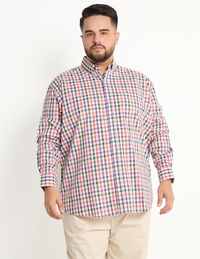 Camisa Casual Dioro De Algodón Manga Larga Para Hombre