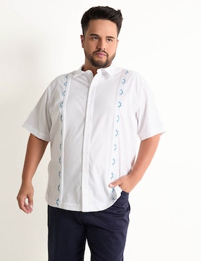 Guayabera Manga Corta Costavana Para Hombre