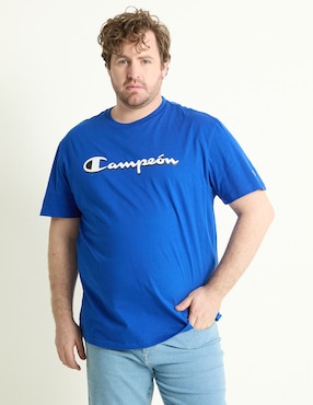 Playera Champion Cuello Redondo Para Hombre