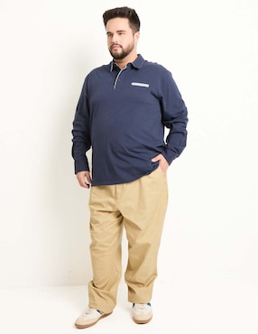 Playera tipo polo Jbe para hombre