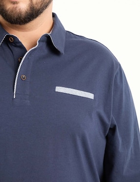 Playera tipo polo Jbe para hombre