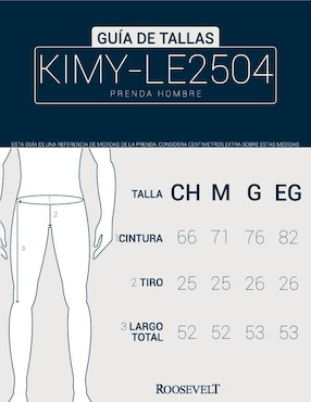 Bermuda Roosevelt para hombre