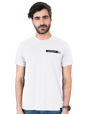 Playera Roosevelt cuello redondo para hombre