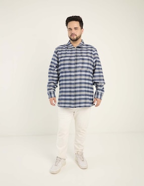 Camisa casual That's It manga larga para hombre