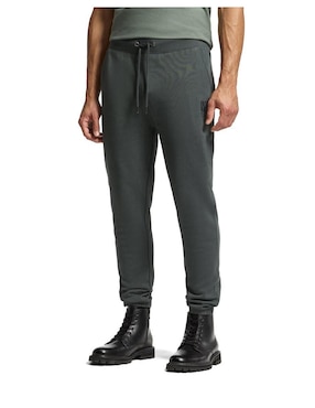 Pants regular psycho bunny con elástico para hombre