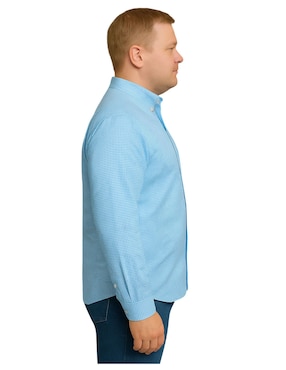 Camisa casual Big Kong Usa manga larga para hombre