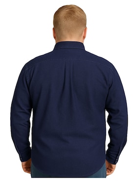 Camisa casual Big Kong Usa manga larga para hombre