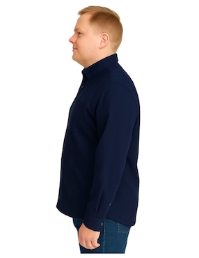 Camisa casual Big Kong Usa manga larga para hombre