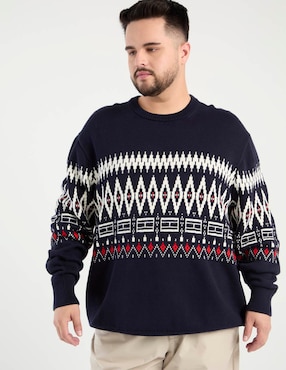 Suéter Tommy Hilfiger cuello redondo para hombre