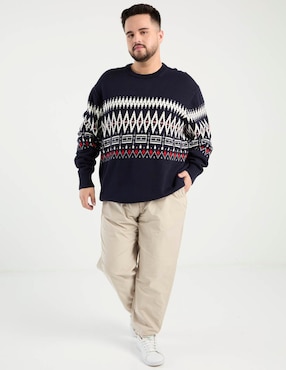 Suéter Tommy Hilfiger cuello redondo para hombre