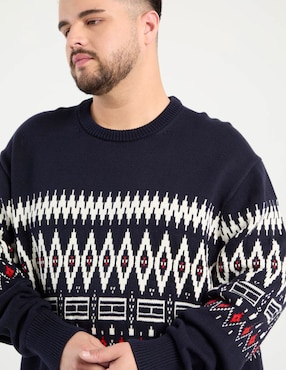 Suéter Tommy Hilfiger cuello redondo para hombre