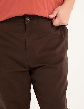 Pantalón chino regular Jbe de algodón para hombre