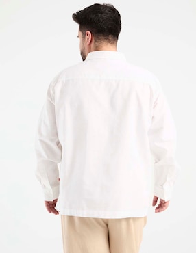 Guayabera manga larga Costavana para hombre