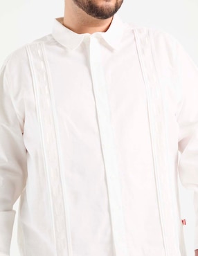 Guayabera manga larga Costavana para hombre