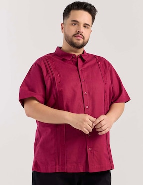 Guayabera manga corta Costavana para hombre