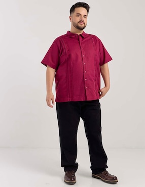 Guayabera manga corta Costavana para hombre