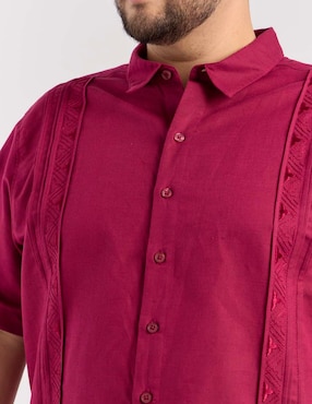 Guayabera manga corta Costavana para hombre