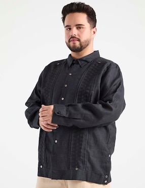 Guayabera manga larga Ábito para hombre