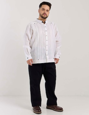 Guayabera manga larga Ábito para hombre