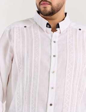 Guayabera manga larga Ábito para hombre