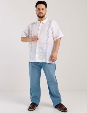 Guayabera manga corta Ábito para hombre