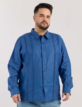 Guayabera manga larga Ábito para hombre