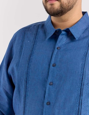 Guayabera manga larga Ábito para hombre