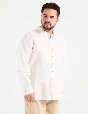Guayabera manga larga Ábito para hombre