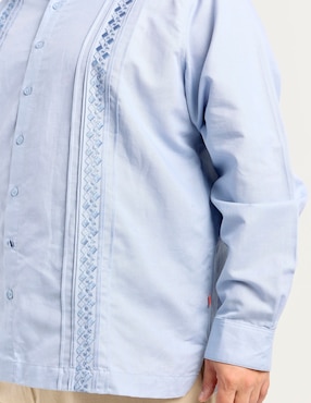 Guayabera manga larga Costavana para hombre