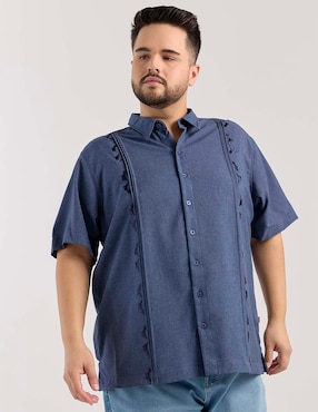 Guayabera manga corta Costavana para hombre