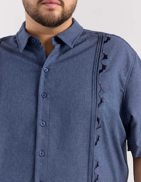 Guayabera manga corta Costavana para hombre