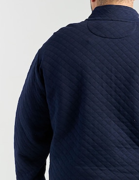 Suéter Polo Rl cuello con cierre para hombre