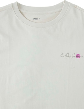Playera That's It cuello redondo para hombre