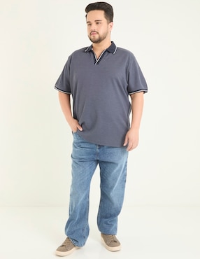Playera tipo polo Jbe para hombre
