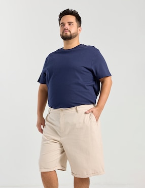 Bermuda Jbe de algodón para hombre