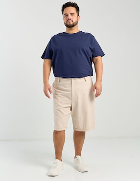 Bermuda Jbe de algodón para hombre