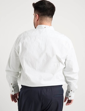 Camisa Jbe de algodón manga larga para hombre