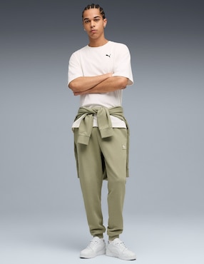 Pants regular Puma con elástico para hombre