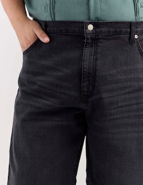 Jeans straight Jbe lavado whisker para hombre