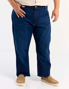 Jeans straight Jbe lavado medio para hombre