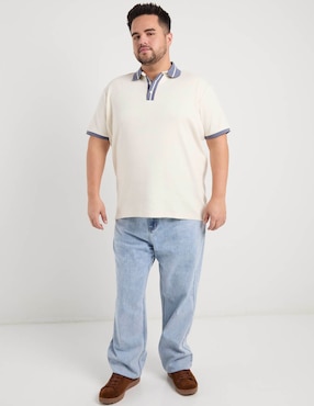 Playera tipo polo Jbe para hombre