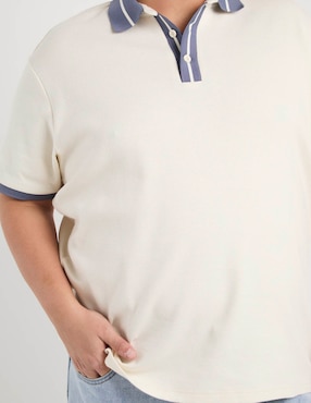 Playera tipo polo Jbe para hombre