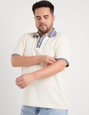 Playera tipo polo Jbe para hombre