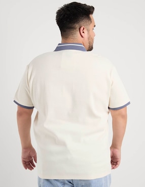 Playera tipo polo Jbe para hombre